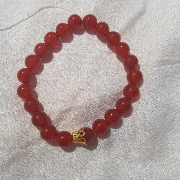 HANDMADE GEMSTONE BRACELET ๐๐
Carnelian - Picture 2 of 3